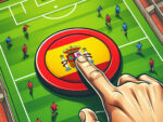 Fútbol con pies metas