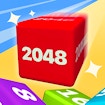 Cubo de cadena 2048 moda 3d